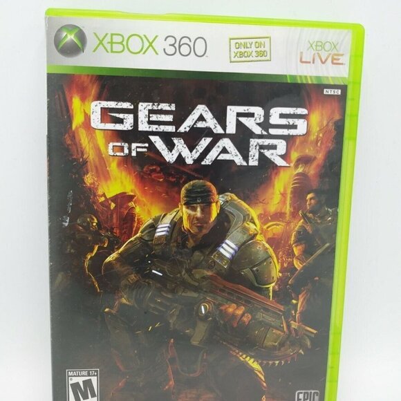 Gears of War 1 Microsoft Xbox 360 Complete & Tested Xbox Live 2006 - Picture 1 of 10
